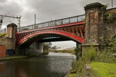 Railway Bridge over the Canal, Manchester